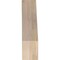 Ekena Millwork 5 1/2"W x 18"D x 22"H Balboa Smooth Knee Brace, Douglas Fir BRC06X18X22BOA00SDF - alternate 2